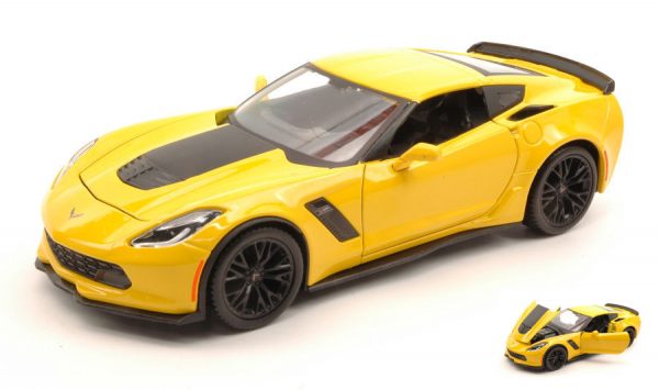 Modellino Auto diecast Maisto CORVETTE Z06 scala 1:24 modellismo