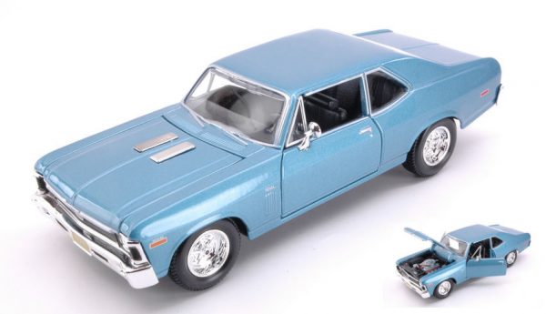 Modellino auto scala 1:24 Maisto CHEVROLET NOVA SS modellismo diecast collezione