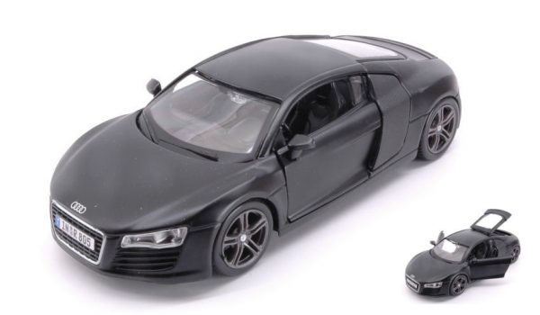 Modellino Auto diecast Maisto AUDI R8 DULL scala 1:24 modellismo statico