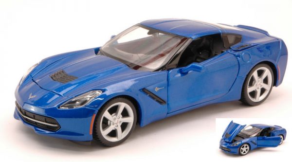 Modellino Auto diecast Maisto CORVETTE STINGRAY scala 1:24 modellismo