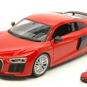 Modellino Auto scala 1:24 diecast Maisto AUDI R8 V10 PLUS modellismo collezione