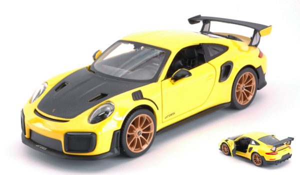 Modellino Auto scala 1:24 diecast Maisto PORSCHE 911 GT2 RS modellismo racing