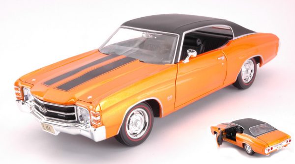 Modellino Auto scala 1:18 diecast Maisto CHEVROLET CHEVELLE SS 454 SPORT COUPE