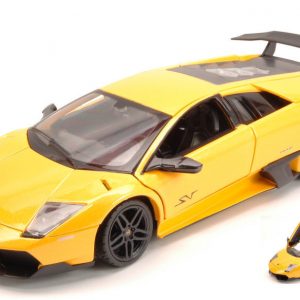 Modellino Auto scala 1:24 diecast LAMBORGHINI MURCIELAGO LP670-4 modellismo