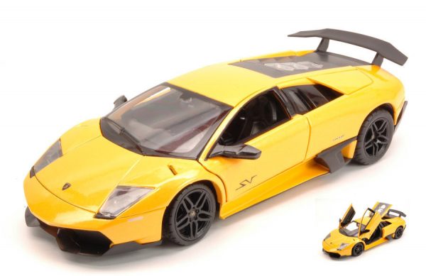 Modellino Auto scala 1:24 diecast LAMBORGHINI MURCIELAGO LP670-4 modellismo