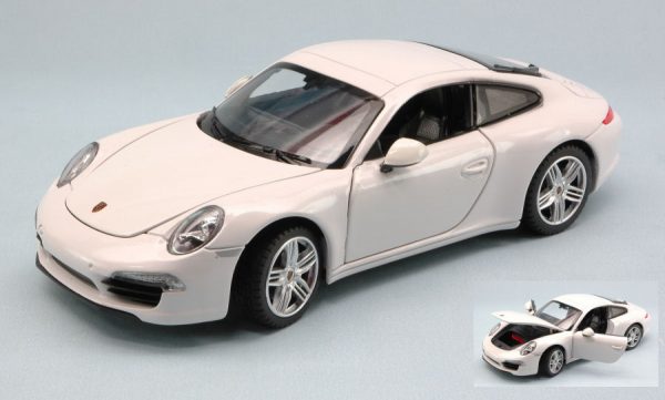 Modellino Auto scala 1:24 diecast PORSCHE 911 CARRERA S modellismo coche