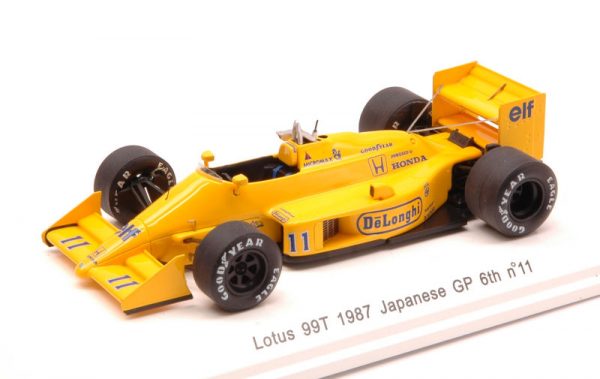 Modellino auto formula 1 f1 Reve Collection LOTUS 99TB modellismo 1:43 collezione
