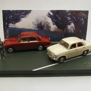 Modellino auto scala 1:43 Rio  ALFA ROMEO 1900 POLIZIA E A.ROMEO GIULIETTA modellismo diecast collezione