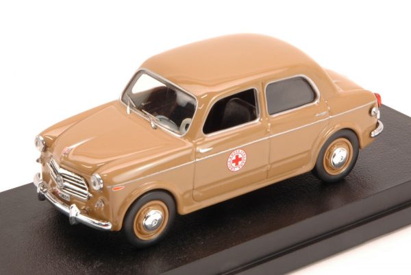 Modellino auto ambulanza scala 1:43 Rio  FIAT 1100103 CROCE ROSSA ITALIANA