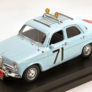 Modellino auto rally scala 1:43 Rio  ALFA ROMEO GIULIETTA TI N.71 R.MONTE CARLO  LOFFLER-JOHANSSON diecast modellismo