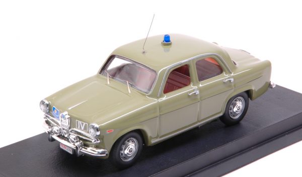 Modellino auto scala 1:43 Rio ALFA ROMEO GIULIETTA POLIZIA ROMA modellismo