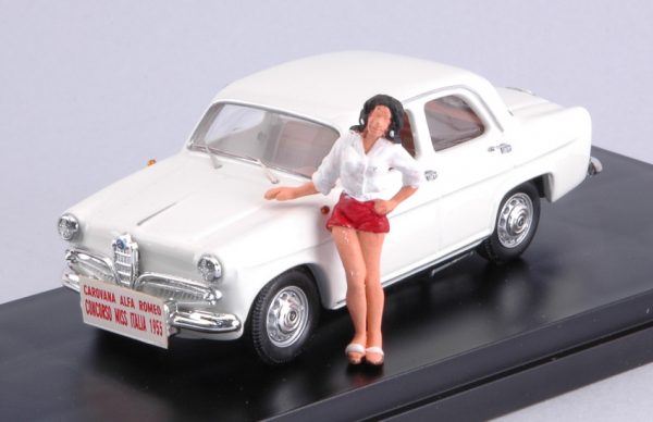 Modellino auto film movie 1:43 Rio ALFA ROMEO GIULIETTA MISS ITALIA diecast