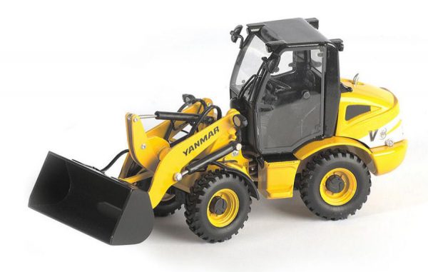 Modellino mezzi industriali ruspa Ros YANMAR V8 1:32 modellismo statico diecast