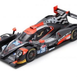 Modellino auto scala 1:18 Spark Model  ORECA 07 N.28 DSQ LM  PERRODO-VAXIVIERE-DUVAL modellismo diecast