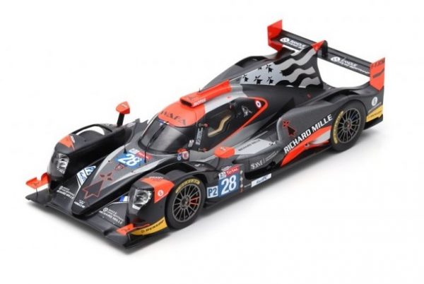Modellino auto scala 1:18 Spark Model  ORECA 07 N.28 DSQ LM  PERRODO-VAXIVIERE-DUVAL modellismo diecast