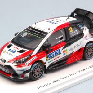 Modellino auto rally scala 1:43 Spark Model  TOYOTA YARIS WRC N.12 WINNER FINLAND RALLY E.LAPPI-J.FERM diecast modellismo