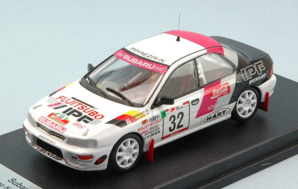 Modellino auto rally scala 1:43 Trofeu  SUBARU IMPREZA N.32 12th PORTUGAL RALLY   KAMIOKA-GORMLEY diecast modellismo