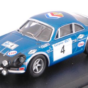 Modellino auto rally scala 1:43 Trofeu  ALPINE RENAULT A110 N.4 CIRCUIT OF IRELAND  N.HOLLIER-P.SHORT diecast modellismo