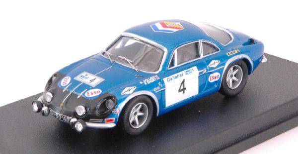 Modellino auto rally scala 1:43 Trofeu  ALPINE RENAULT A110 N.4 CIRCUIT OF IRELAND  N.HOLLIER-P.SHORT diecast modellismo