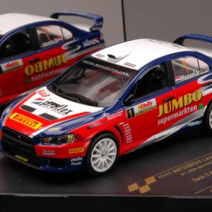 Modellino Auto Rally scala 1:43 Vitesse diecast MITS.LANCER EVO X N.1 HOLL.