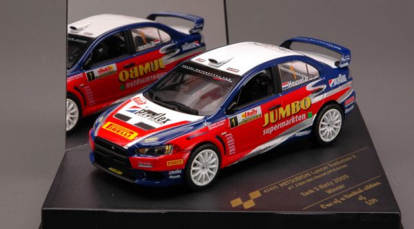 Modellino Auto Rally scala 1:43 Vitesse diecast MITS.LANCER EVO X N.1 HOLL.