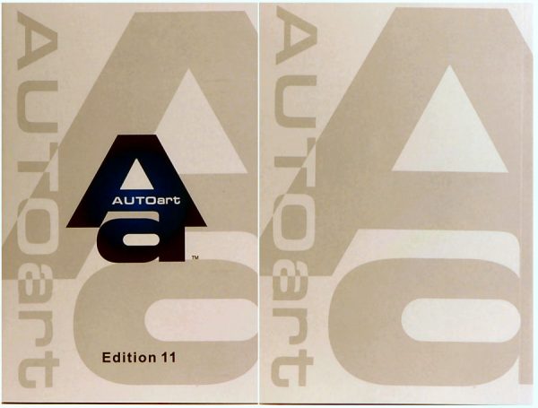 Modellino auto rivista book booklet AutoArt  CATALOGO AUTO ART EDIZIONE 11 PAG.167 modellismo statico collezione