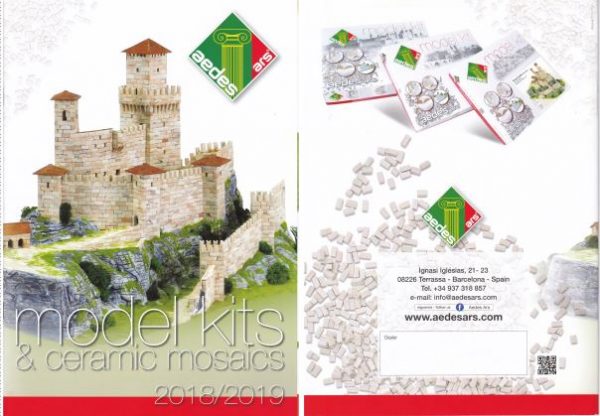 Modellino auto rivista book booklet Aedes Ars  CATALOGO AEDES 2019 PAG.39 modellismo statico collezione
