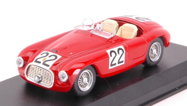 Modellino auto scala 1:43 Art Model  FERRARI 166 MM N.22 WINNER LM  CHINETTI-SELSDON modellismo diecast collezione