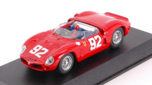 Modellino auto scala 1:43 Art Model  FERRARI DINO 246 SP N.92 WINNER 1000 KM NURBURGRING  HILL-GENDEBIEN modellismo diecast collezione
