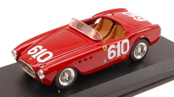 Modellino auto scala 1:43 Art Model  FERRARI 225 S N.610 DNF MILLE MIGLIA    SCOTTI-CANTINI modellismo diecast collezione