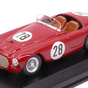 Modellino auto scala 1:43 Art Model  FERRARI 166 MM N.28 6th (1st CLASS) PORTUGAL GRAND PRIX  C.BIONDETTI modellismo diecast collezione