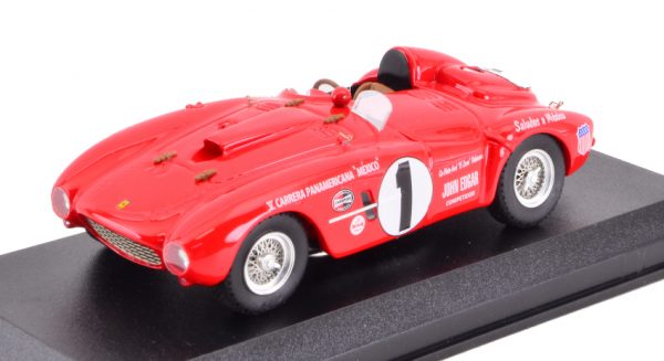 Modellino auto scala 1:43 Art Model  FERRARI 375 PLUS N.1 ACCIDENT CARRERA PANAM. MCAFEE-ROBINSON (FATAL) modellismo statico diecast