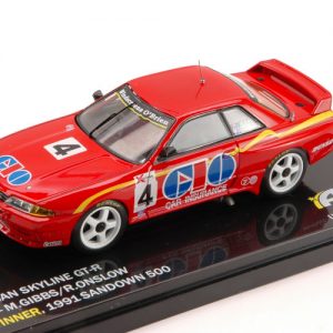 Modellino auto scala 1:43 Apex Replicas  NISSAN SKYLINE GT-R N.4 WINNER OWN 500 modellismo diecast collezione