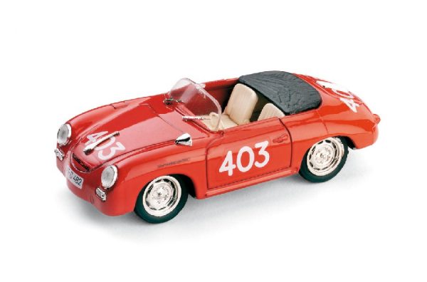 Modellino auto scala 1:43 Brumm PORSCHE 356 MM modellismo statico diecast