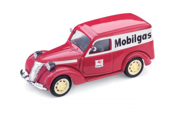 Modellino auto scala 1:43 pubblicitari Brumm FIAT 1100 FURGONE MOBILGAS diecast