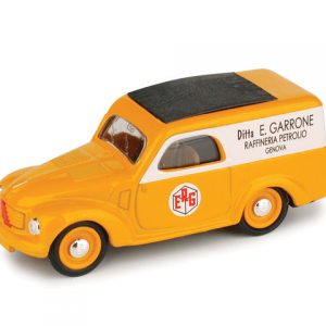 Modellino auto scala 1:43 pubblicitari commerciali Brumm FIAT 500 C FURGONE ERG