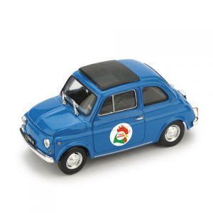 Modellino auto scala 1:43 pubblicitari commerciali Brumm FIAT 500 R epoca 500r