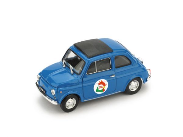 Modellino auto scala 1:43 pubblicitari commerciali Brumm FIAT 500 R epoca 500r