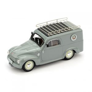 Modellino auto scala 1:43 Brumm FIAT 500 C FURGONE POSTE ITALIANE VARESE epoca