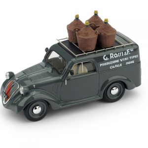 Modellino auto scala 1:43 pubblicitari commerciali Brumm FIAT 500B FURGONE