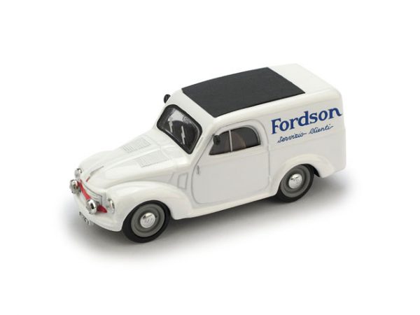 Modellino auto scala 1:43 pubblicitari Brumm FIAT 500C FURGONE FORDSON van