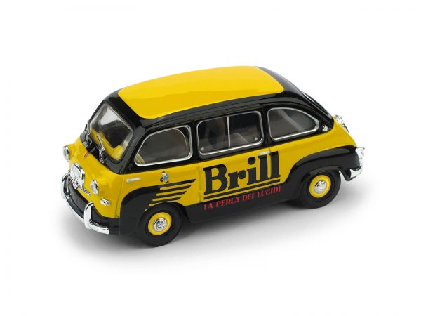 Modellino auto scala 1:43 Brumm FIAT 600 MULTIPLA pubblicitari commerciali EPOCA