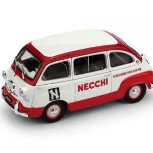 Modellino auto scala 1:43 pubblicitari epoca Brumm FIAT 600 MULTIPLA collezione