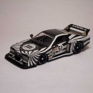 Modellino auto scala 1:43 Best Model  LANCIA BETA MONTECARLO N.51 DNF SILVERSTONE  R.PATRESE-W.ROHRL modellismo statico diecast