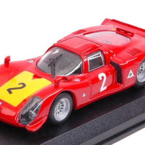 Modellino auto scala 1:43 Best Model  ALFA ROMEO 33.2 N.2 3rd 500 KM IMOLA  M.CASONI-S.DINI modellismo diecast collezione