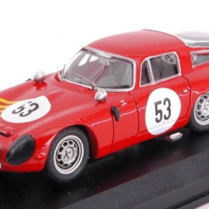 Modellino auto scala 1:43 Best Model  ALFA ROMEO TZ 1 N.53 13th (WINNER CL.) SEBRING  STODDARD-CASER modellismo diecast collezione