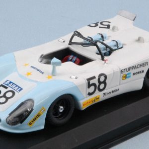 Modellino auto scala 1:43 Best Model  PORSCHE 90802 N.58 ACCIDENT LM  W.ROSER-O.STUPPACHER modellismo statico diecast