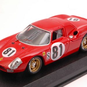 Modellino auto scala 1:43 Best Model  FERRARI 250 LM N.81 ACCIDENT 24H DAYTONA  PIPER-GREGORY modellismo diecast collezione