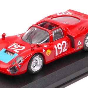 Modellino auto scala 1:43 Best Model  ALFA ROMEO 33.2 SP N.192 2nd TARGA FLORIO  CASONI-BIANCHI modellismo diecast collezione