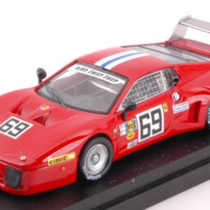 Modellino auto scala 1:43 Best Model  FERRARI 512 BB LM N.69 36th 24 H DAYTONA  HENN-DIEUDONNE modellismo statico diecast
